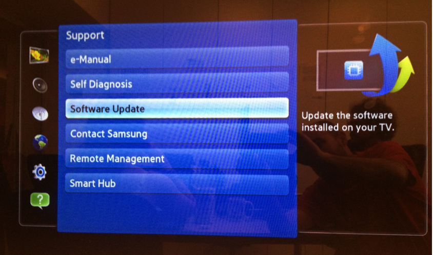 Skru ned Har råd til handicappet Hvordan kan jeg manuelt opdatere min Samsung Smart TV's firmware? – Support  Rakuten.TV